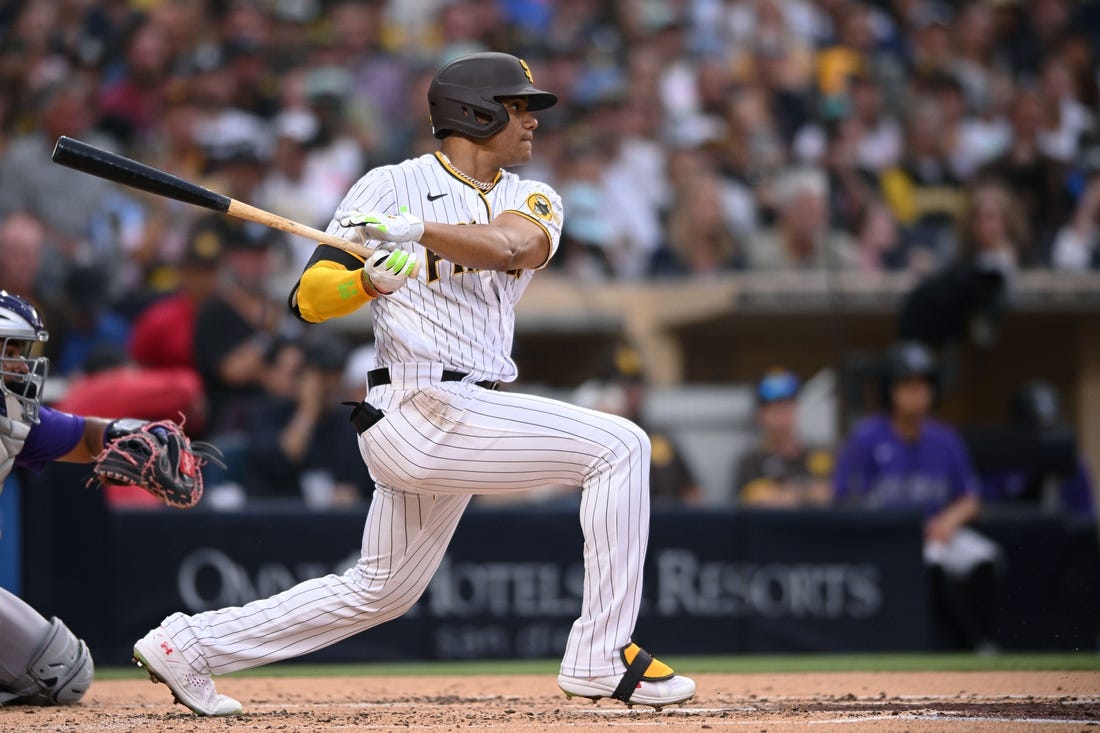 Brandon Drury hits slam on first pitch as Padre in rout of Rockies