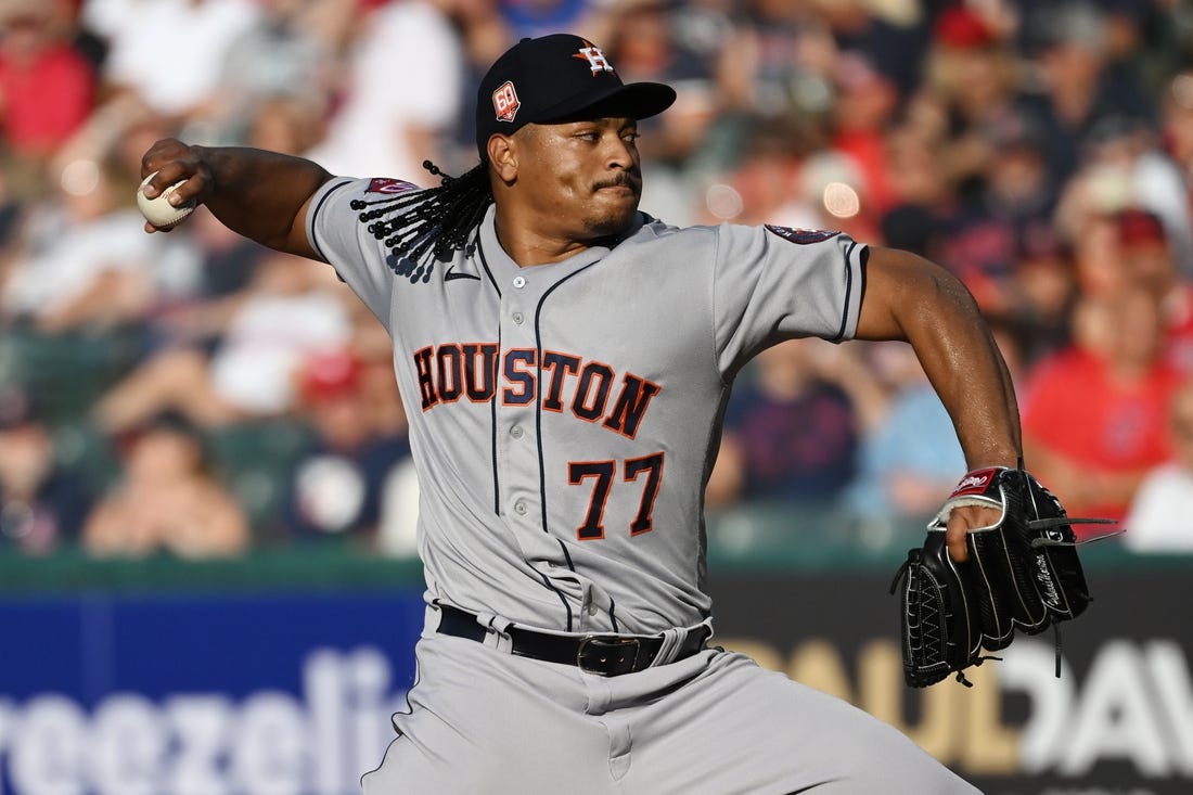 Astros look to give Luis Garcia more run support vs. A's