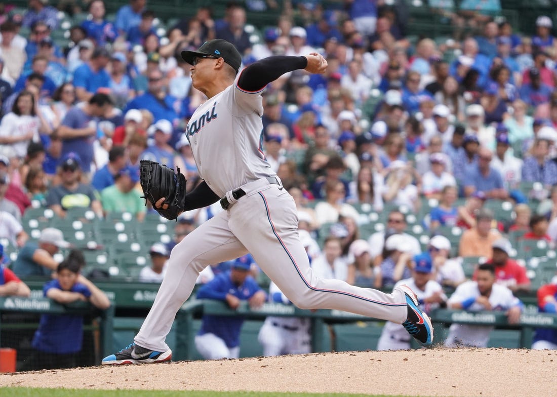 Marlins hit back-to-back homers, Luzardo beats Cubs 3-0