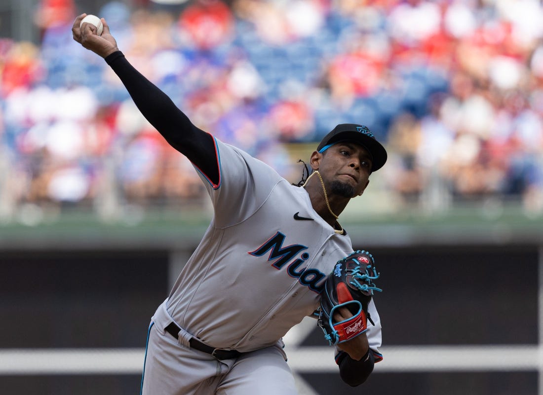 MLB roundup: Edward Cabrera, Marlins snap Phillies' win streak at 7