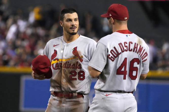 Paul Goldschmidt, Cards aim to stay hot vs. D-backs