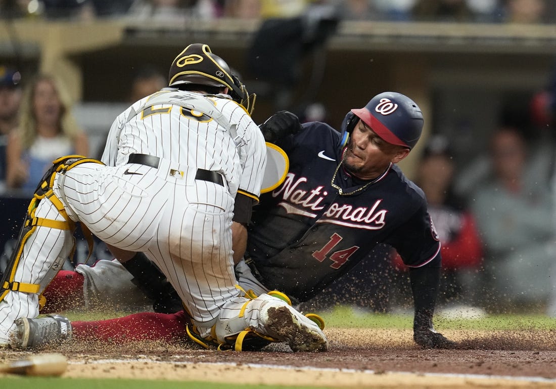 Padres' Josh Bell, Juan Soto aim for encore performances vs. Nationals