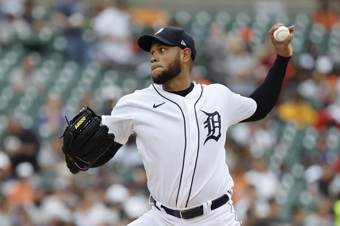 Tigers' Eduardo Rodriguez continues road back vs. Rangers