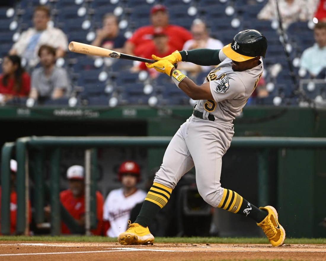 Sean Murphy, A's slam Nationals for third straight win