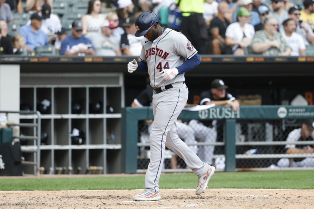 Houston Astros' MLB MVP contender Yordan Alvarez hospitalized after ...