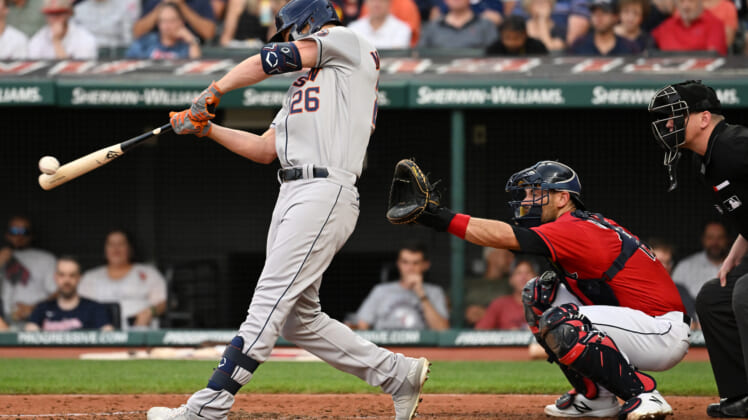 MLB: Houston Astros at Cleveland Guardians