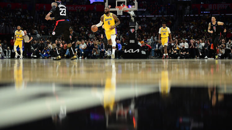 NBA: Los Angeles Lakers at the Los Angeles Clippers