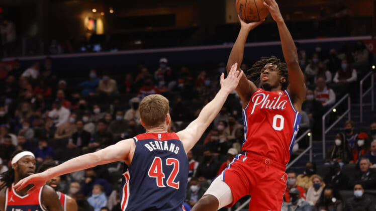NBA: Philadelphia 76ers at Washington Wizards