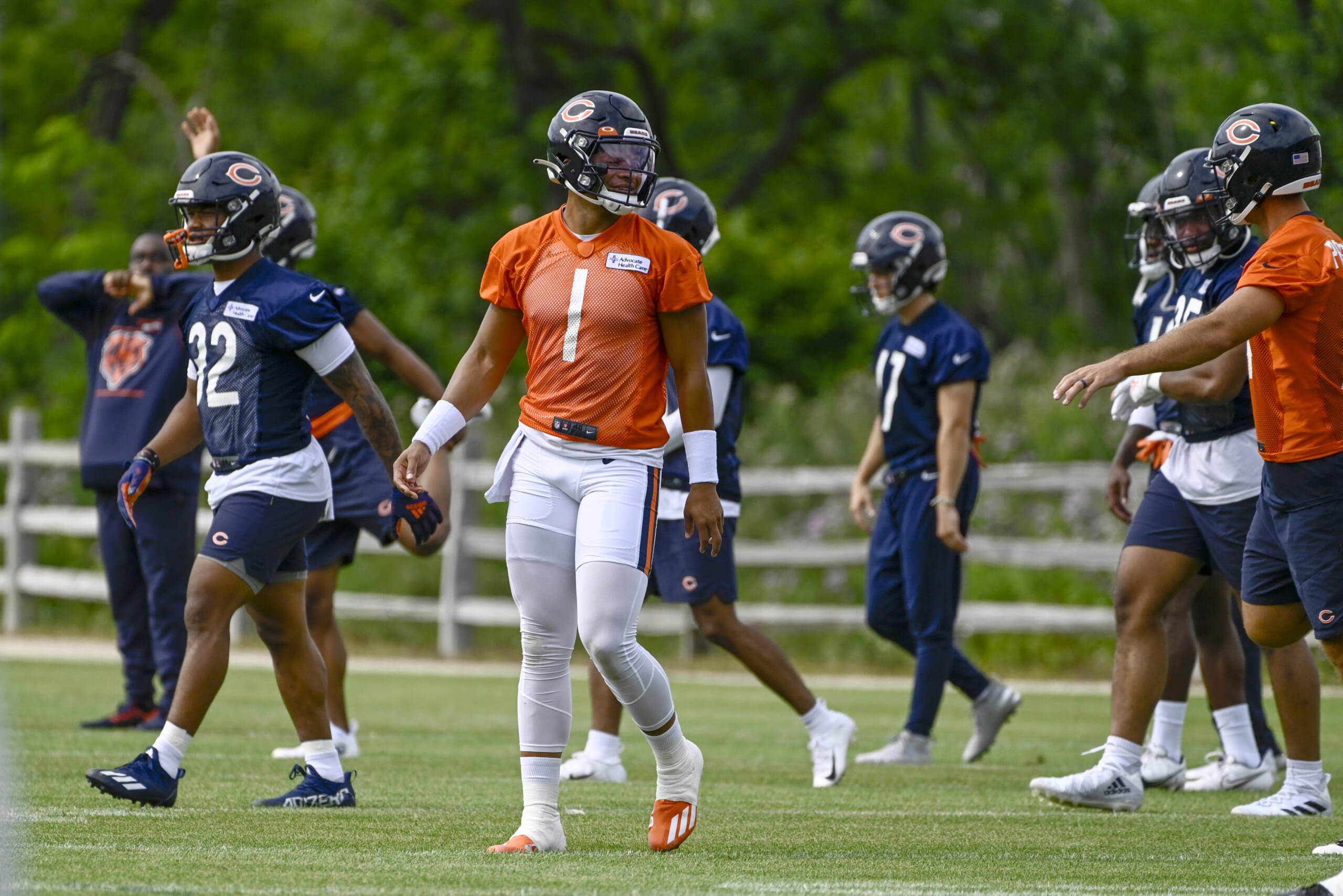 Chicago Bears training camp takeaways, including an update on