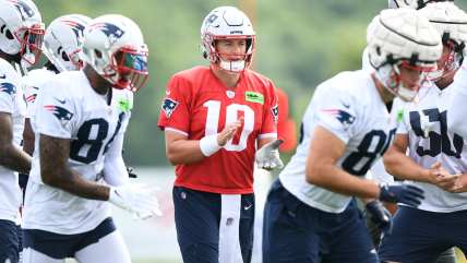 New England Patriots’ rate of ‘no-chance’ plays on offense notable in camp thus far