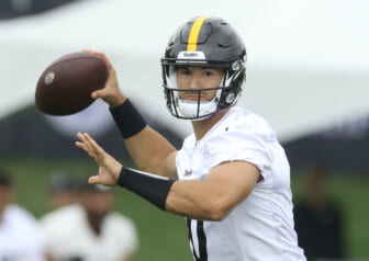 Mitch Trubisky taking all first-team reps, has firm grasp Pittsburgh Steelers’ starting QB gig