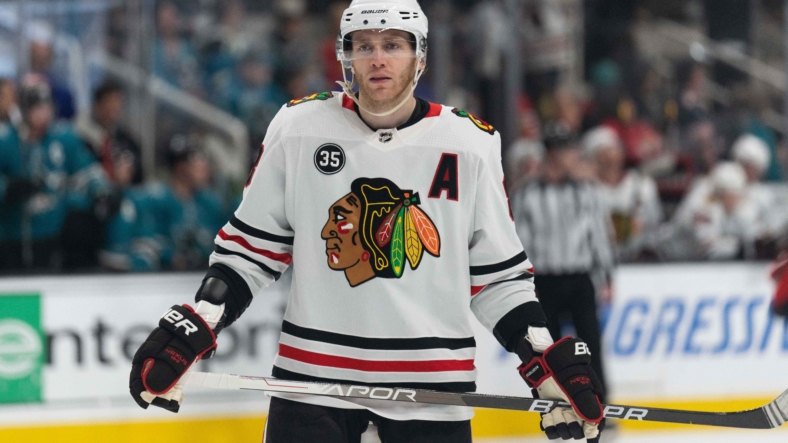 NHL: Chicago Blackhawks at San Jose Sharks