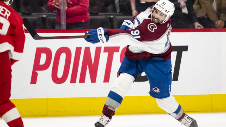 NHL: Colorado Avalanche at Detroit Red Wings