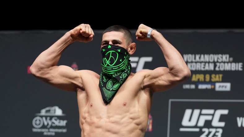 khamzat chimaev, nate diaz