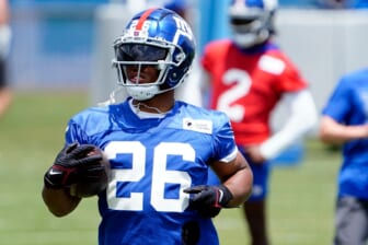 New York Giants Saquon Barkley reportedly looking ‘explosive’ and powerful in 2022 camp
