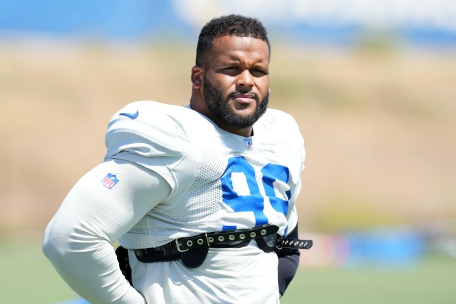 Los Angeles Rams star Aaron Donald on fight with the Bengals: 'It was just  practice'