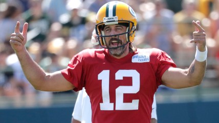 Aaron Rodgers has earned the right to call out receivers as drama unfolds in Green Bay