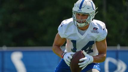 It’s a 3-way horse race for Indianapolis Colts receiver competition