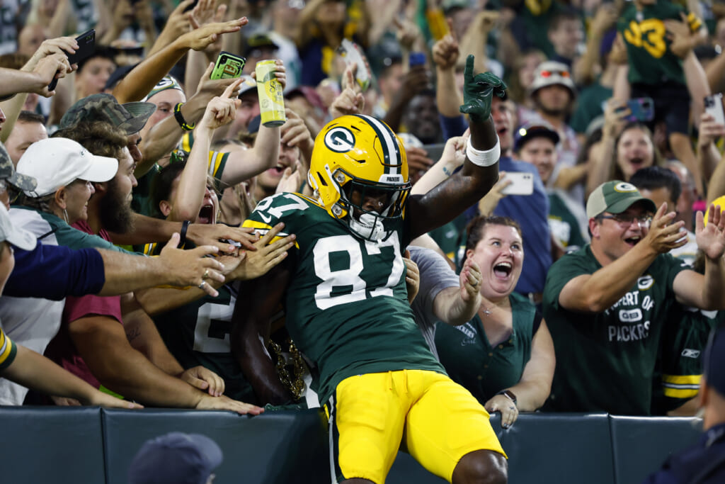 Green Bay Packers preseason star Romeo Doubs a compelling Offensive ...