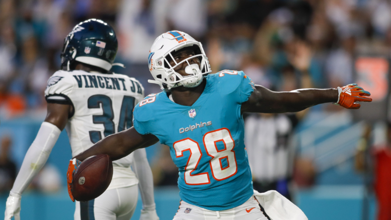 sony michel released by miami dolphins