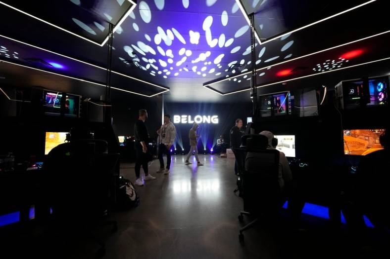 Players from around the globe participate in the Call of Duty League Pro-Am Classic esports tournament, livestreamed on YouTube, at Belong Gaming Arena in Columbus on May 6, 2022.

Call Of Duty Esports Tournament