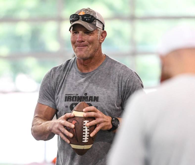 The Mississippi Department of Human Services on Monday sued retired NFL quarterback Brett Favre along with several other people and businesses to try to recover millions of misspent welfare dollars that were intended to help some of the poorest people in the U.S.

Xxx 0807 Clemson Practice 28 Jpg S Bbc Usa Sc