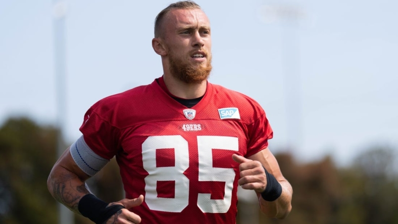 San Francisco 49ers tight end George Kittle (groin) inactive vs. Bears
