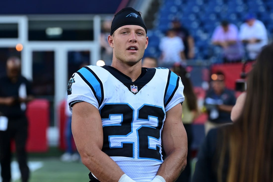 Panthers RB Christian McCaffrey out for the season with ankle