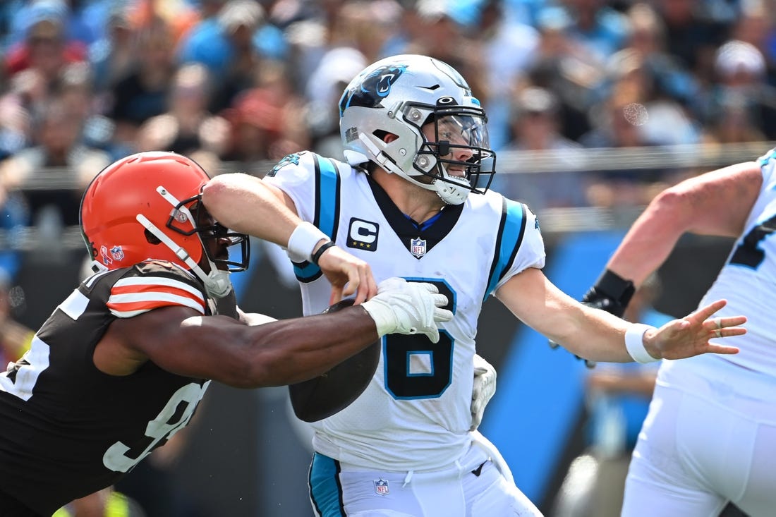 Baker Mayfield: Panthers' fourth-quarter rally vs. Browns a sign