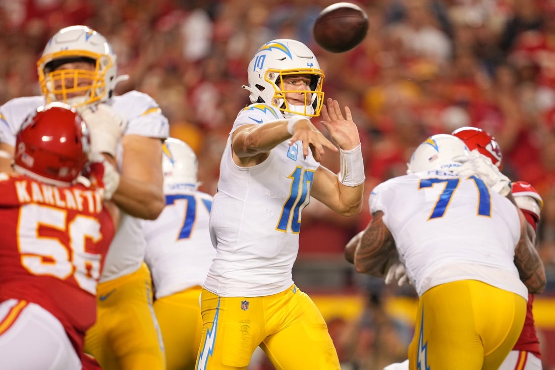 Justin Herbert's status iffy as Chargers face Jaguars