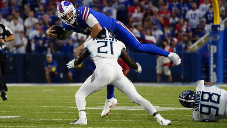 Josh Allen Tosses 4 TDs As Bills Crush Titans