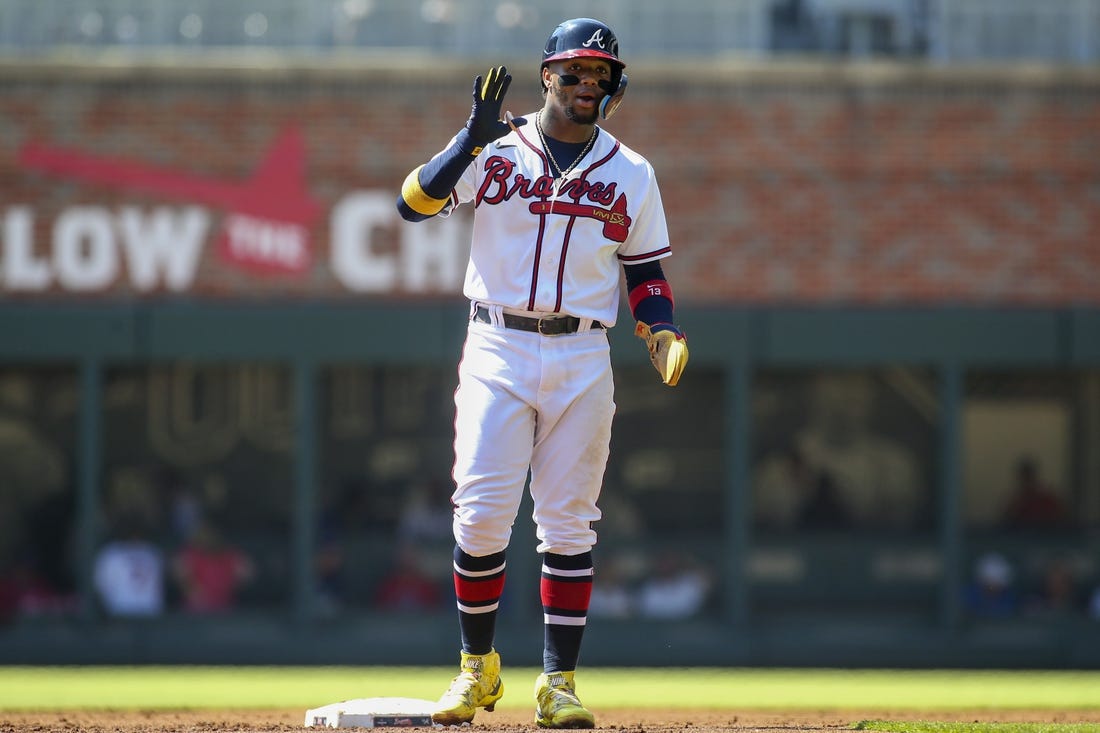 Atlanta Braves - Outfielder Marcell Ozuna was scratched as