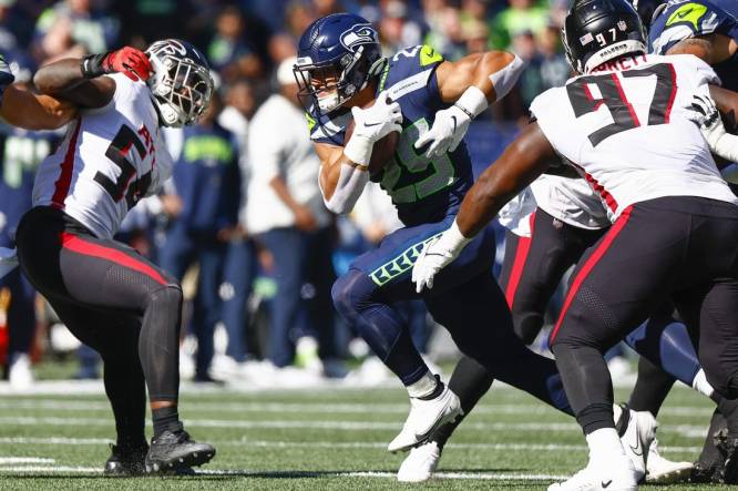 Atlanta Falcons vs Seattle Seahawks - September 25, 2022