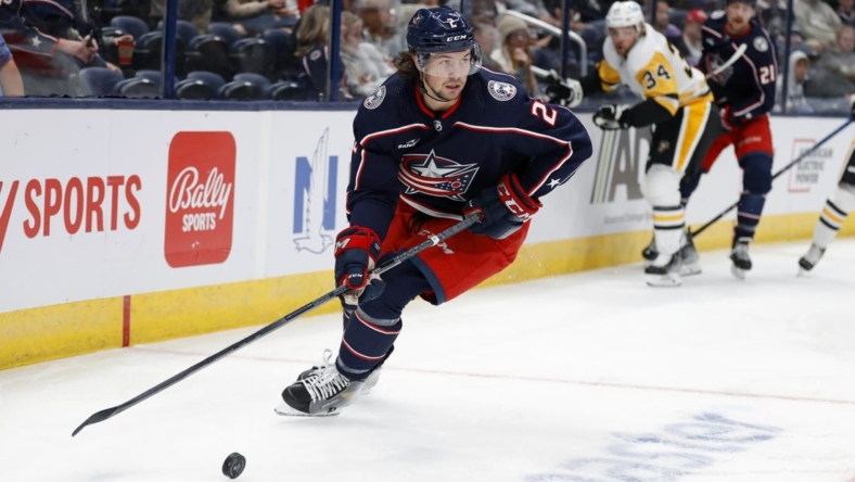 Blue Jackets defenseman Andrew Peeke signs three-year extension