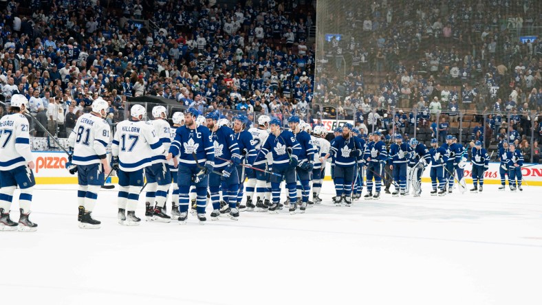 NHL: Stanley Cup Playoffs-Tampa Bay Lightning at Toronto Maple Leafs