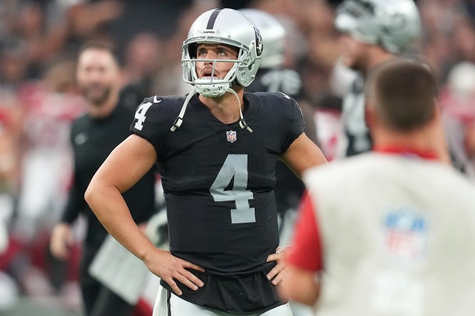 One year after leading Las Vegas Raiders to playoffs, Derek Carr