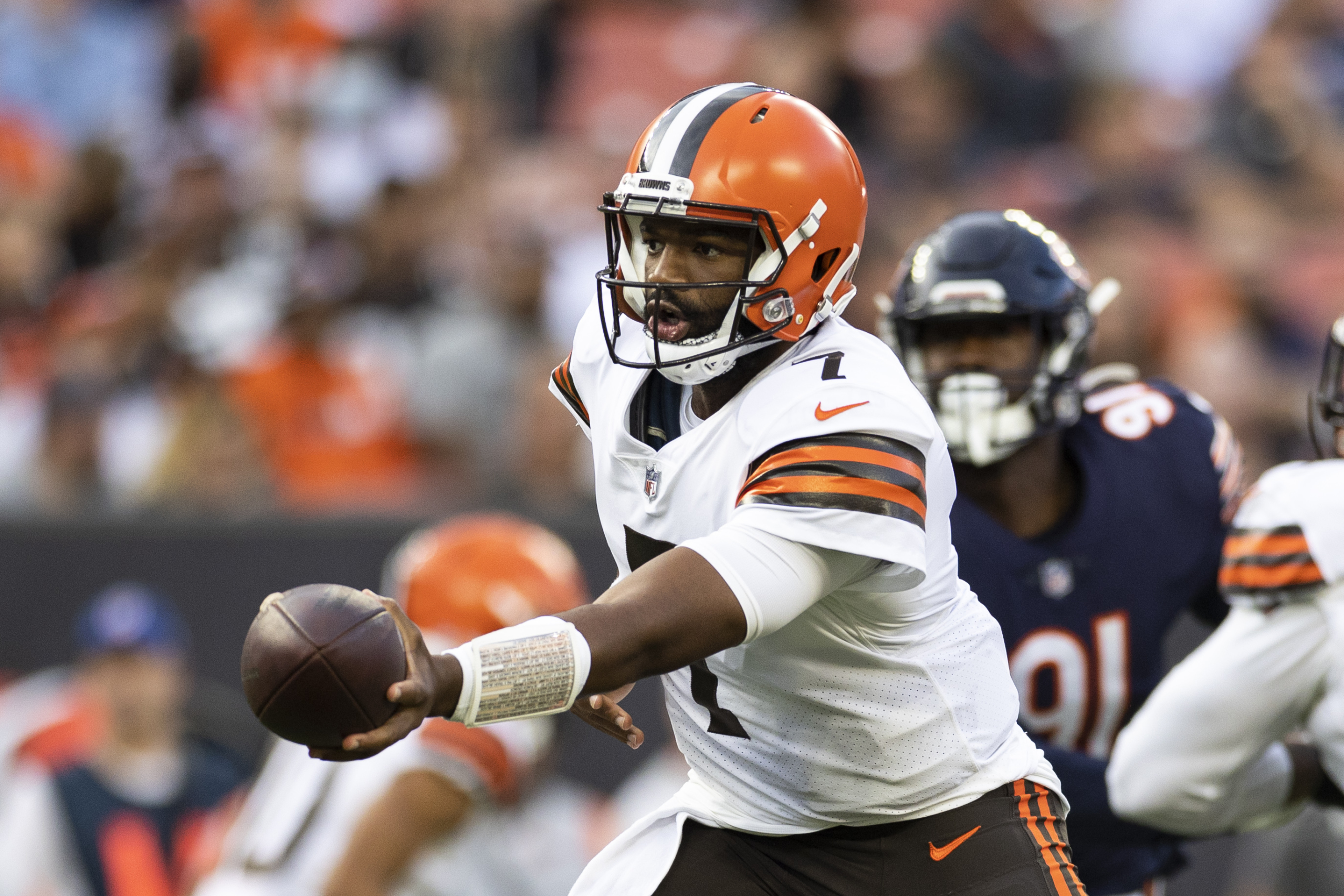 What teams has Jacoby Brissett played for, and what is his net worth?