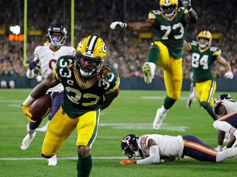 How Aaron Jones has quietly become one of the best all-purpose running  backs in the NFL