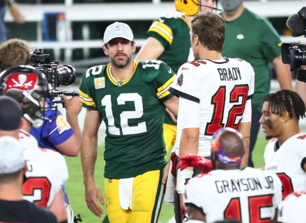 Tom Brady vs Aaron Rodgers tale of the tape: How the two legendary  quarterbacks compare before Bucs vs Packers