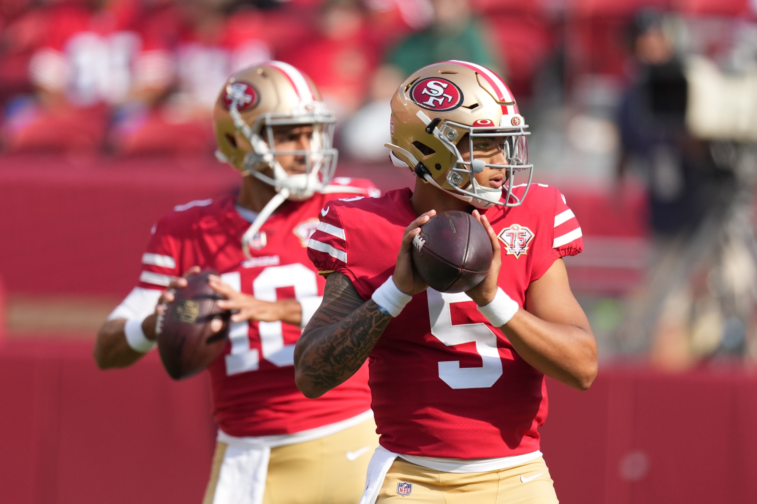 San Francisco 49ers QB Trey Lance was 'a little annoyed' by the return of  Jimmy Garoppolo