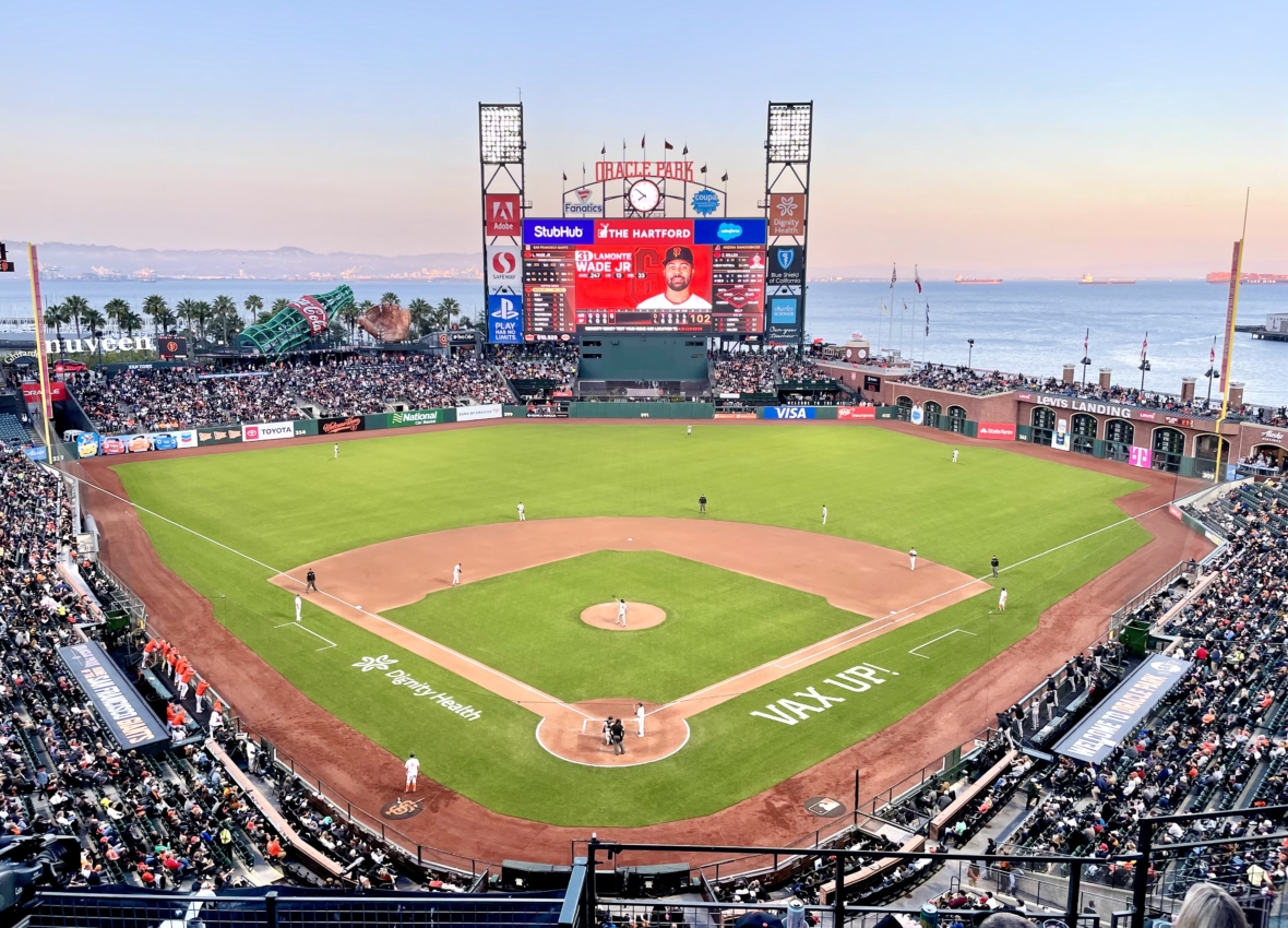 oracle park bag storage