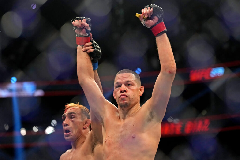 Nate Diaz next fight 3 opponent options, including Jake Paul