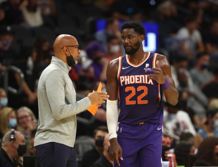 Deandre Ayton has not spoken to Phoenix Suns head coach Monty Williams since the playoffs