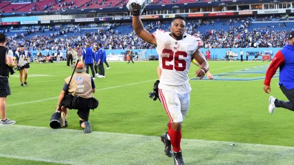 Saquon Barkley returns to form in New York Giants’ stunning Week 1 win