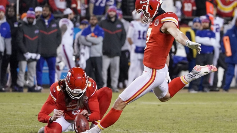 Kansas City Chiefs Rule Out Kicker Harrison Butker Vs Buccaneers