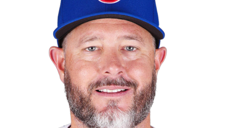 Mar 16, 2022; USA; Chicago Cubs Greg Brown poses for a 2022 MLB portrait. Mandatory Credit: MLB photos via USA TODAY Sports