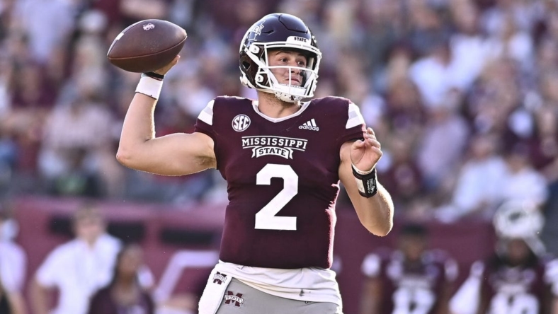 QB-driven coach Mike Leach, No. 23 Mississippi State face Arkansas