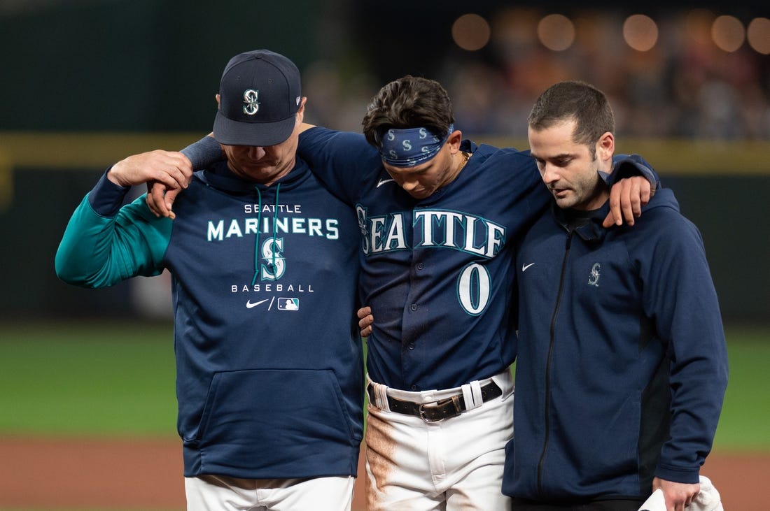 Mariners place Sam Haggerty (groin) on 10-day IL