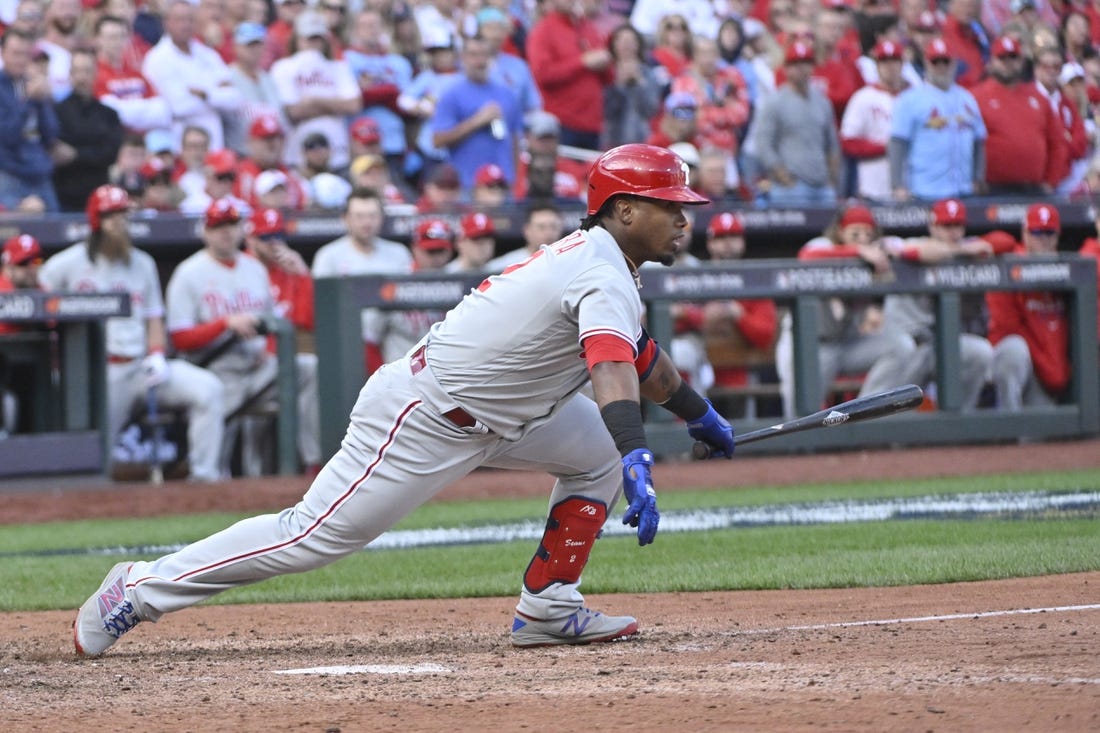 Segura, Phillies rally past Cardinals 6-3 in playoff opener