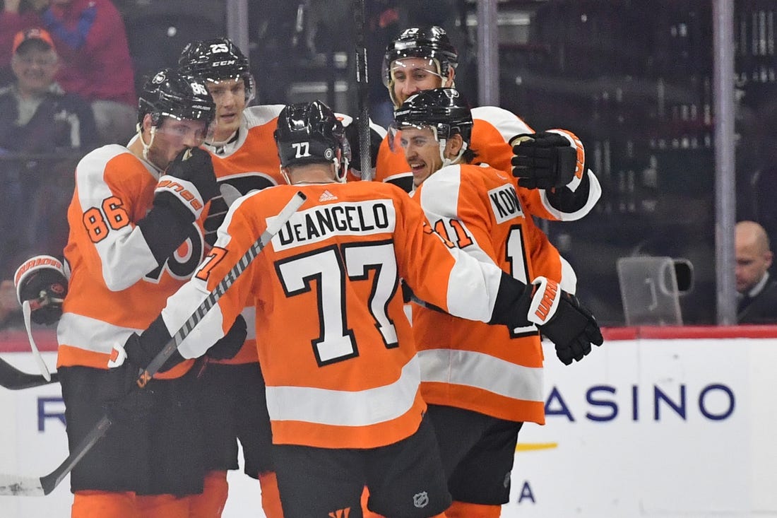 Flyers host Canucks after season-opening win